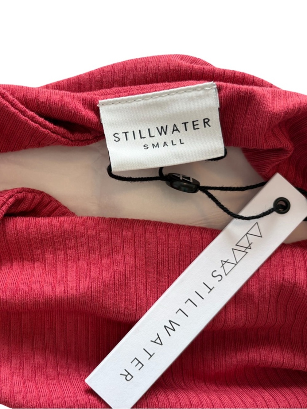 Stillwater NWT Halter Top Cranberry Women’s Size S - Picture 3 of 4